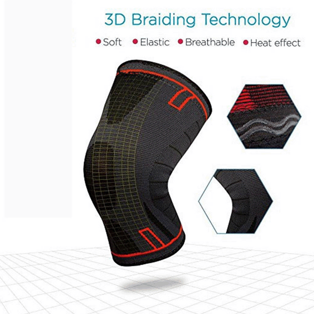 Sports Kneecaps Non-slip Mountaineering Kneepad Outdoor Basketball Running Fitness Breathable Kneepad